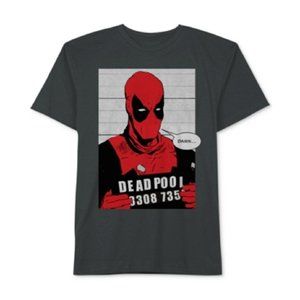 Jem Men's Marvel Deadpool Graphic-Print Cotton T-Shirt, Size Small, Retail $24